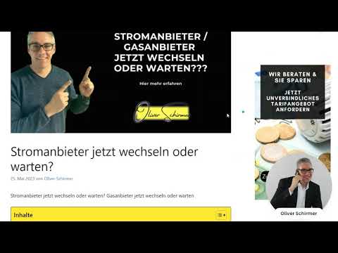 Stromanbieter - Gasanbieter jetzt wechseln oder warten