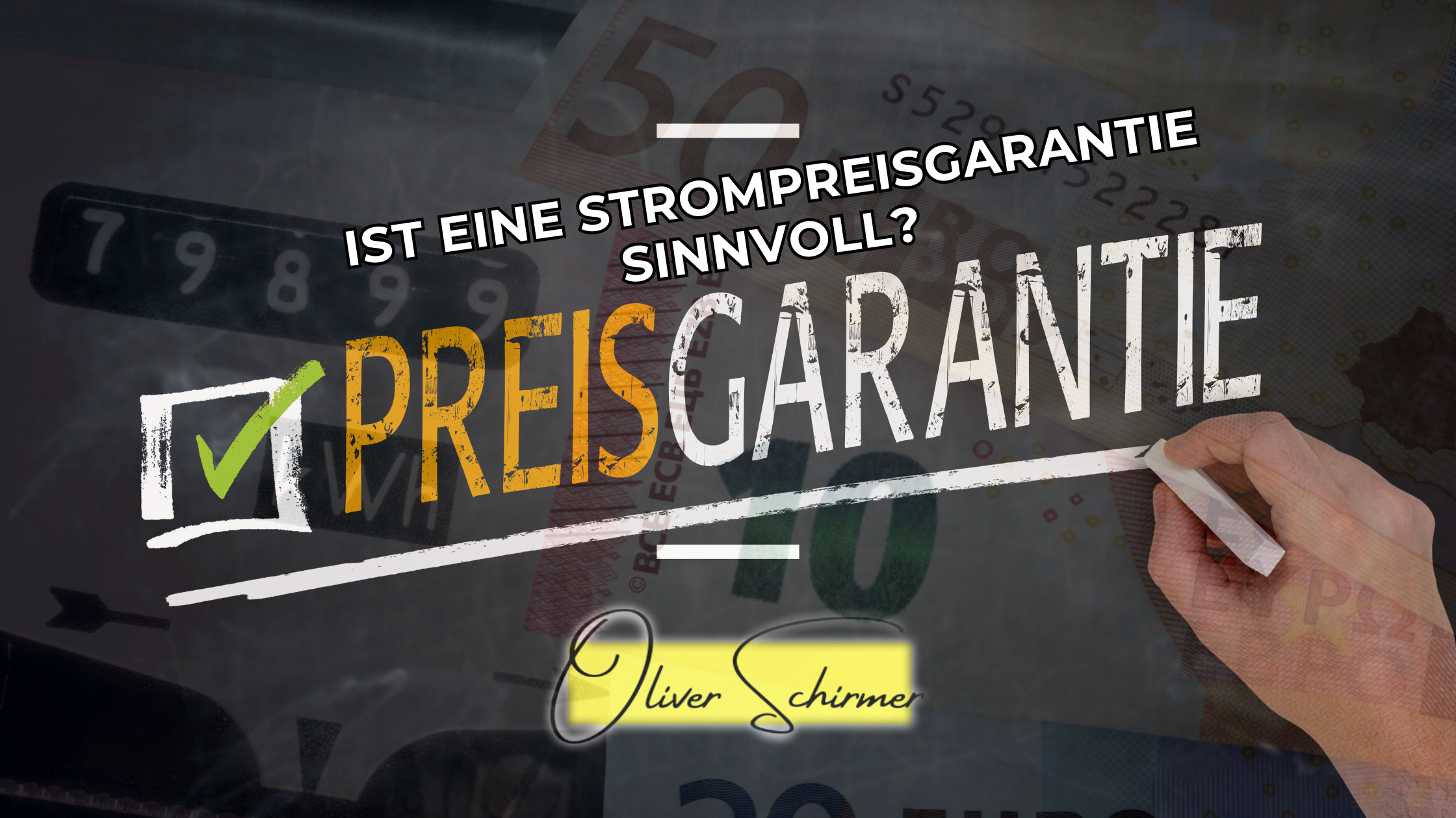 Strompreisgarantie sinnvoll