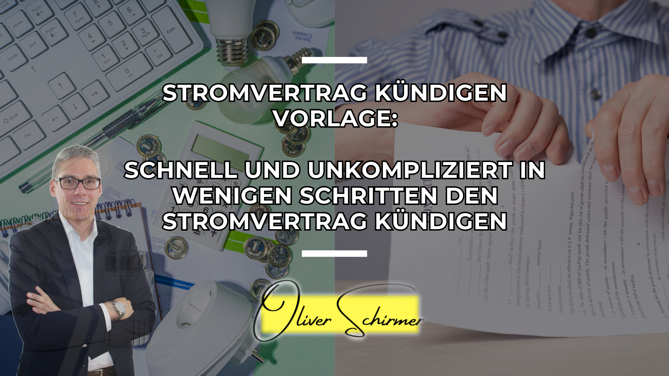 Stromvertrag kündigen vorlage